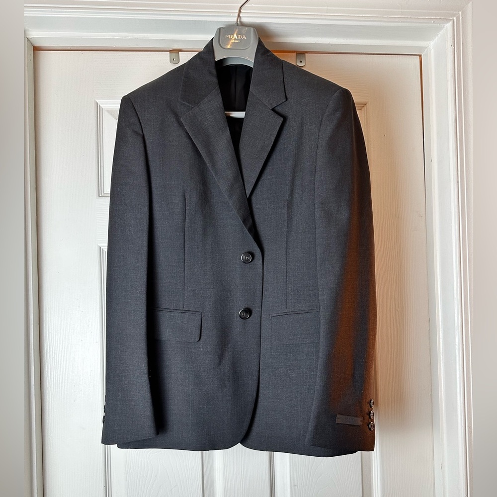 Prada Black Label Wool Suit Jacket